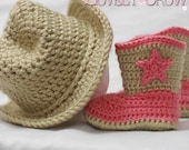 Cowboy  Crochet Patterns. Includes patterns for Boot Scoot'n Boots and Boot Scoot'n Cowboy Hat digital