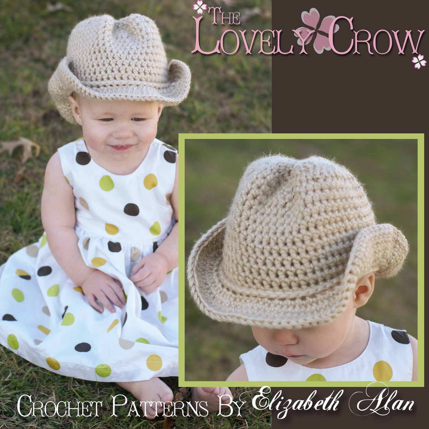 Cowboy Hat Crochet Pattern Baby for BOOT SCOOT'N Cowboy Hat
