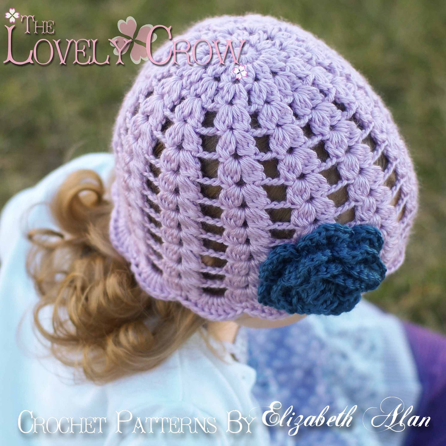 Baby Beanie Crochet Pattern for SPRING PROMISES BEANIE