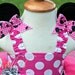 Zebra and Pink Dot Minnie Mouse Tutu Dress