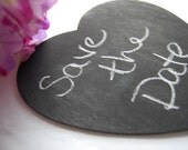 One Large Chalkboard Heart