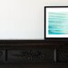 Water Photography - sea ocean ripples calming - aqua blue photo print - beach wall art nautical sea shore - 5x7 Photograph, "Soothing"