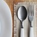 Lovely cutlery coasters. Set of 2. Linen and cotton. Rustic wedding table decor. Eco home