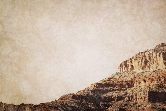 Southwest Red Rock Photography Print 11x14 Fine Art Arizona Desert Mountain Rustic Summer Landscape Photography Print.