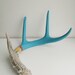 Blue, Orange, Gray and Yellow Chevron Antler