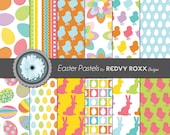 Printable Easter Pastels Patterns
