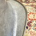 Rare 1st Production PAW Rope Edge Elephant Hide Grey Zenith Swivel Chair