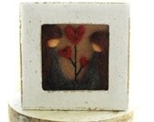 Mother and Daughter - Mothers Day Gift - Mothers Day - Needle Felted Box