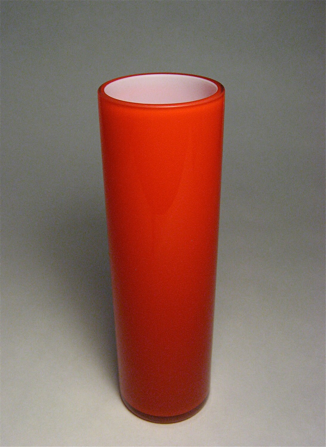 small red vase