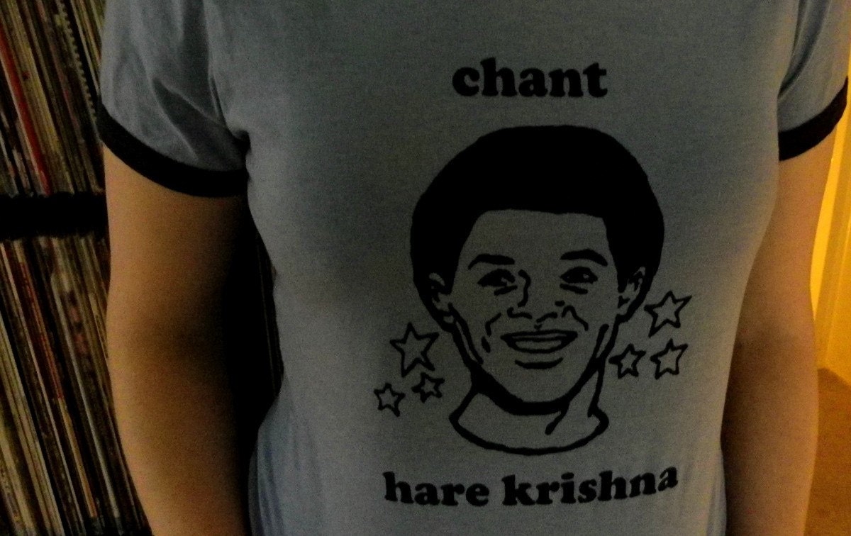 Chant Hare Krishna tshirt  Unisex/Women S,M,L,XL Made in USA