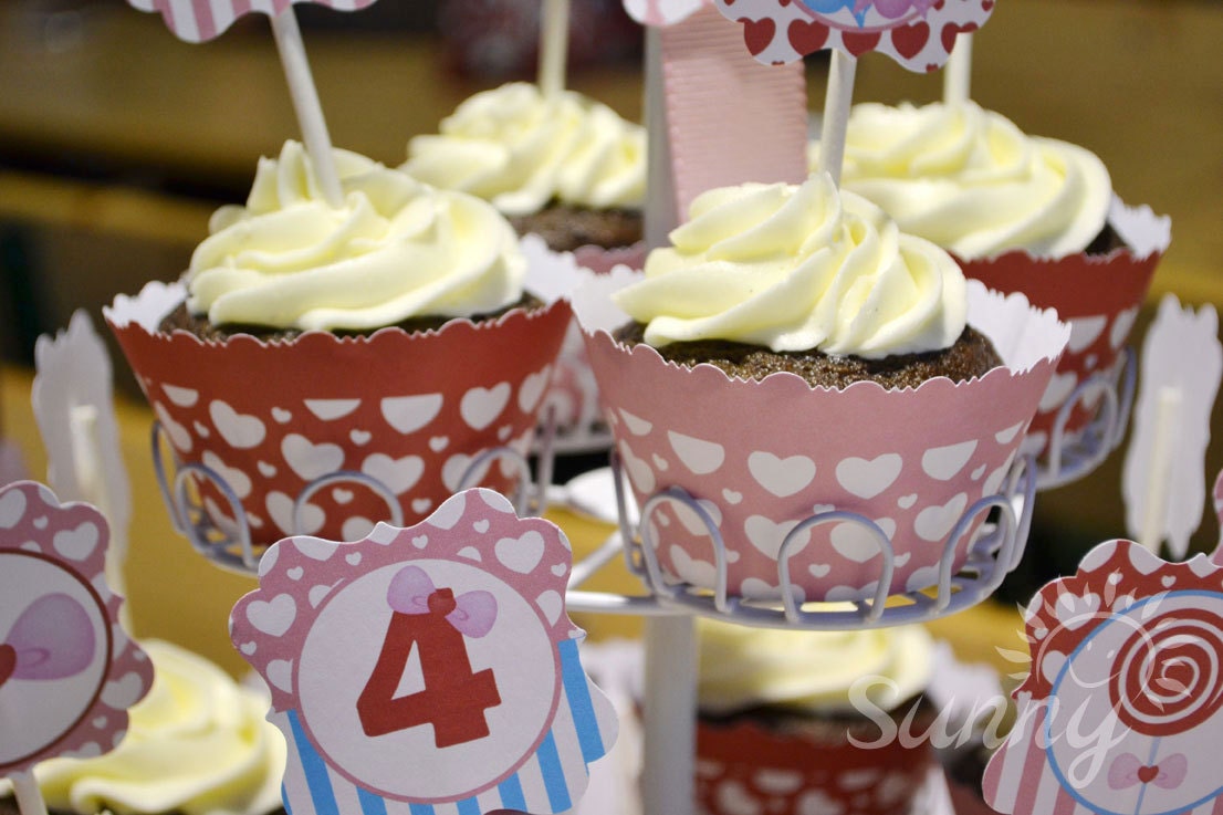 Sweethearts Sweet Shop (Valentine) printable cupcake wrappers Il_170x135