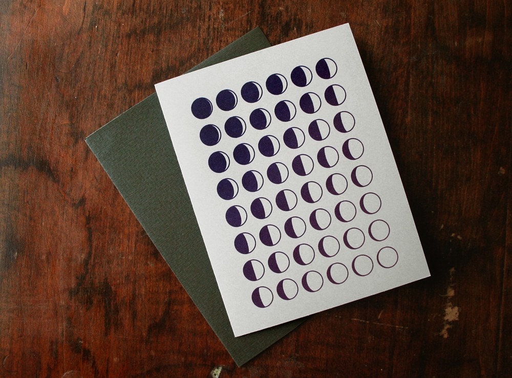 Wishing You Many More Moons Birthday Card