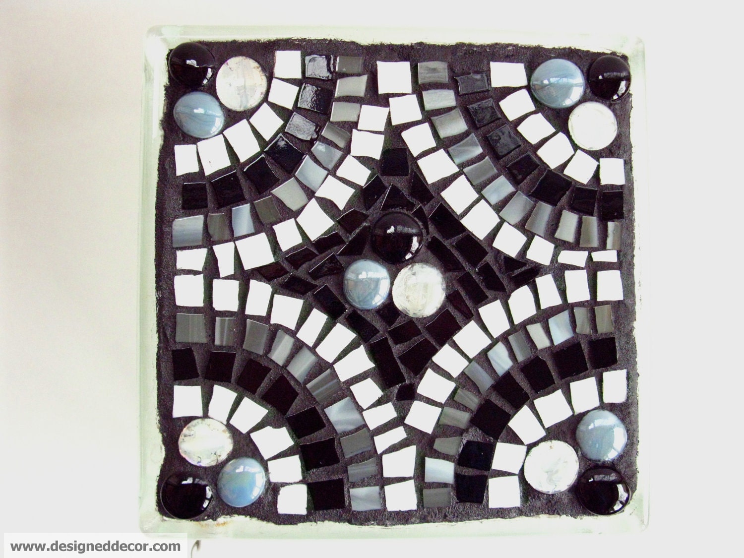 Mosaic Lighted Glass Block