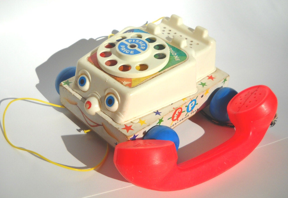 Fisher Price Chatter Telephone 747 Vintage Toy