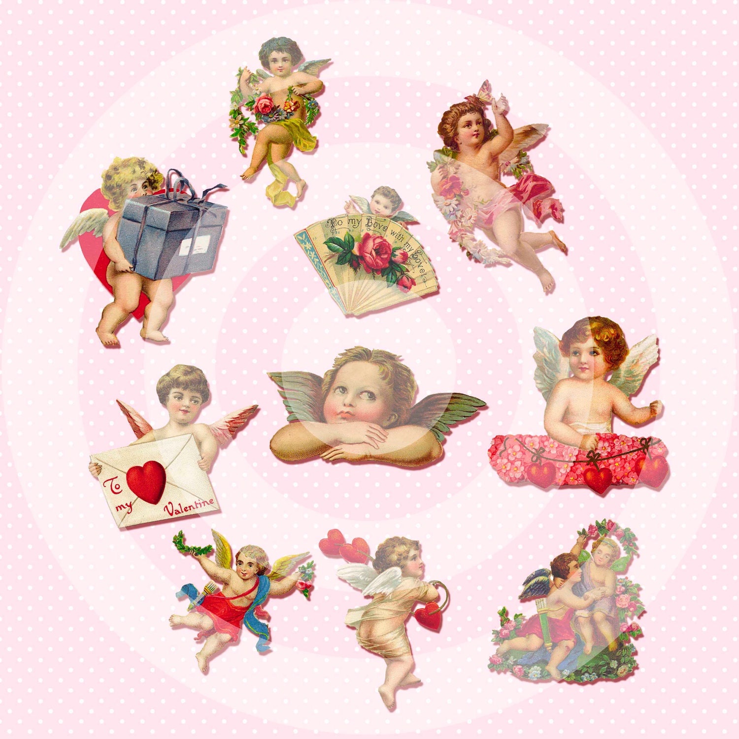 vintage cupid