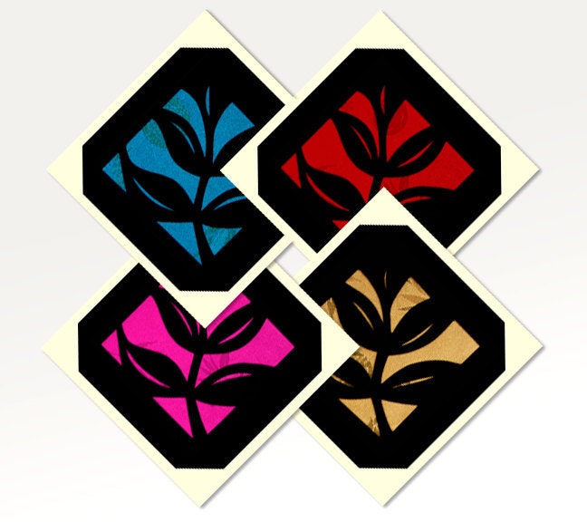 Vine Note Cards (set of four)