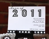 Graduation Party Set with Invitations, Tags, cupcake toppers DIY any color Grad Il_170x135