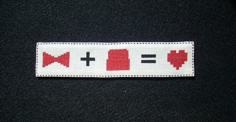 Doctor Who Bookmark - Bowties and Fezzes