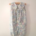 1970's Sleeveless French Floral Romper
