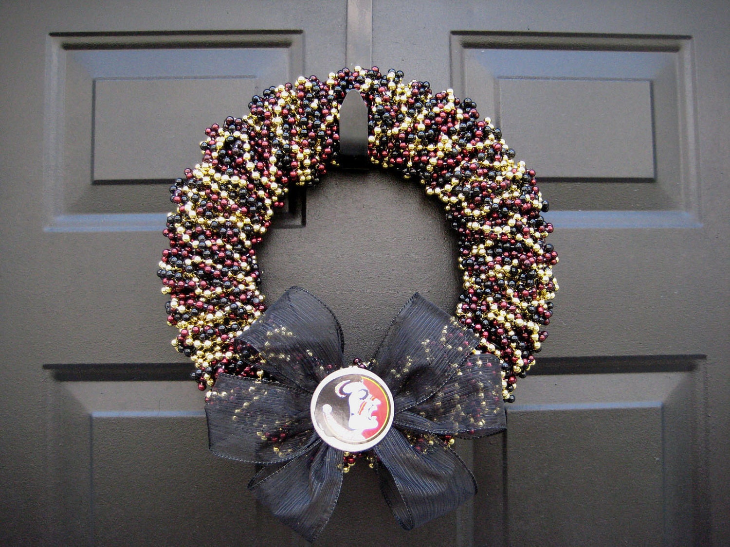 FSU Seminoles Beaded Wreath