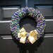 New Orleans Saints,  UCF, Purdue or Vandy  Beaded Wreath Custom Any Team