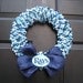 Tampa Bay Rays Beaded Wreath- Custom Any Team