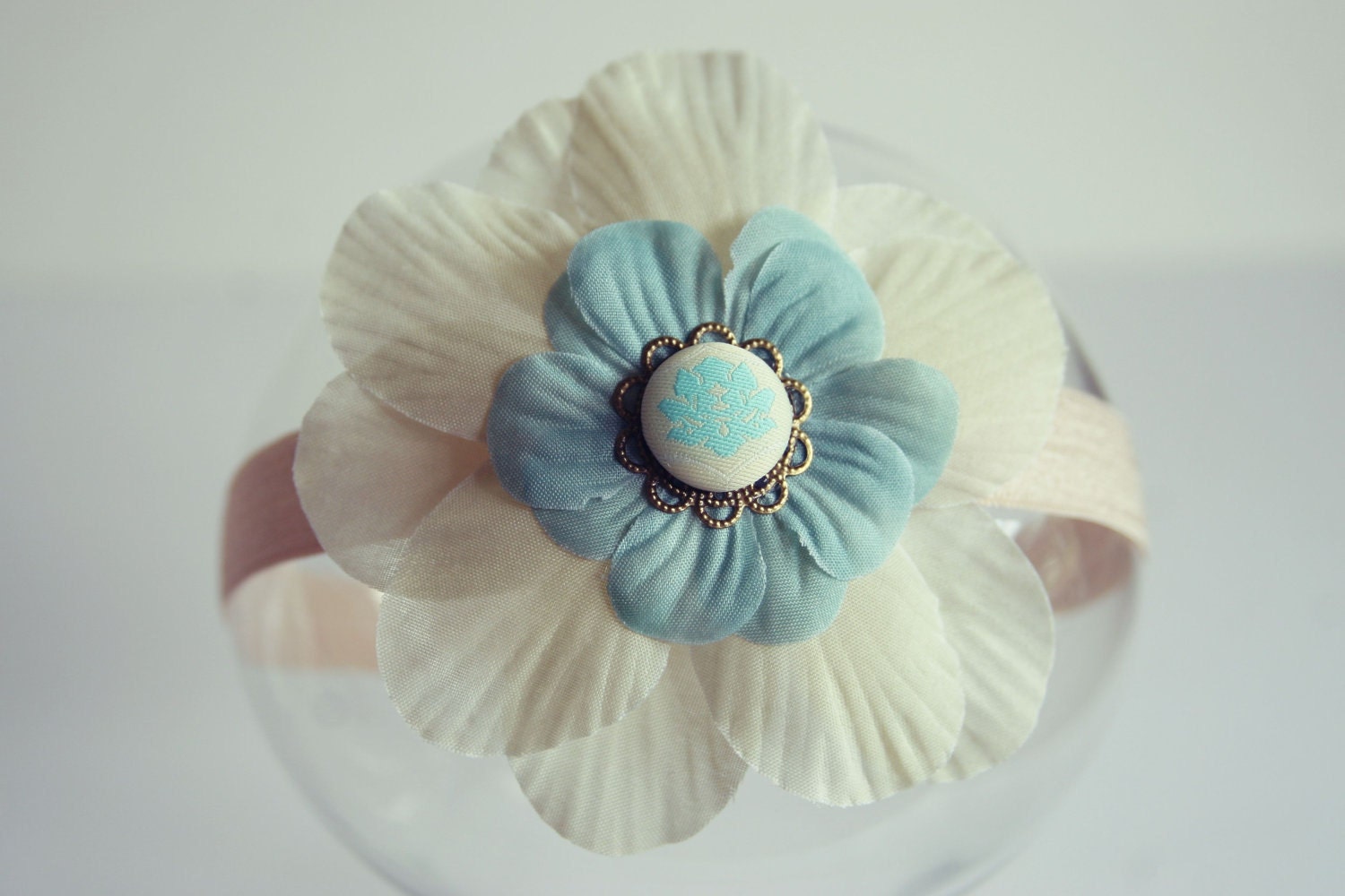 Baby Headband - Seaside Elegance