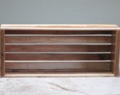 Custom Wooden Crate Shelf-Light Stain