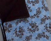 Flannel Floral Blanket