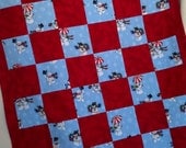 Snow People Flannel Blanket