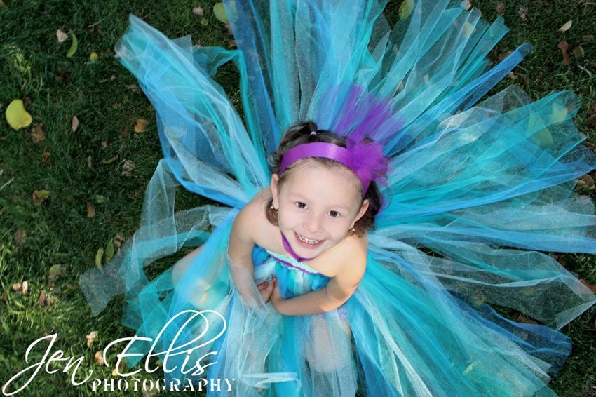 Princess Ariel/The Little Mermaid Inspired Tutu Dress (up to a 23" chest size) Il_170x135