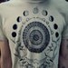 Rabbit Skull Antler Collage Beige T-Shirt