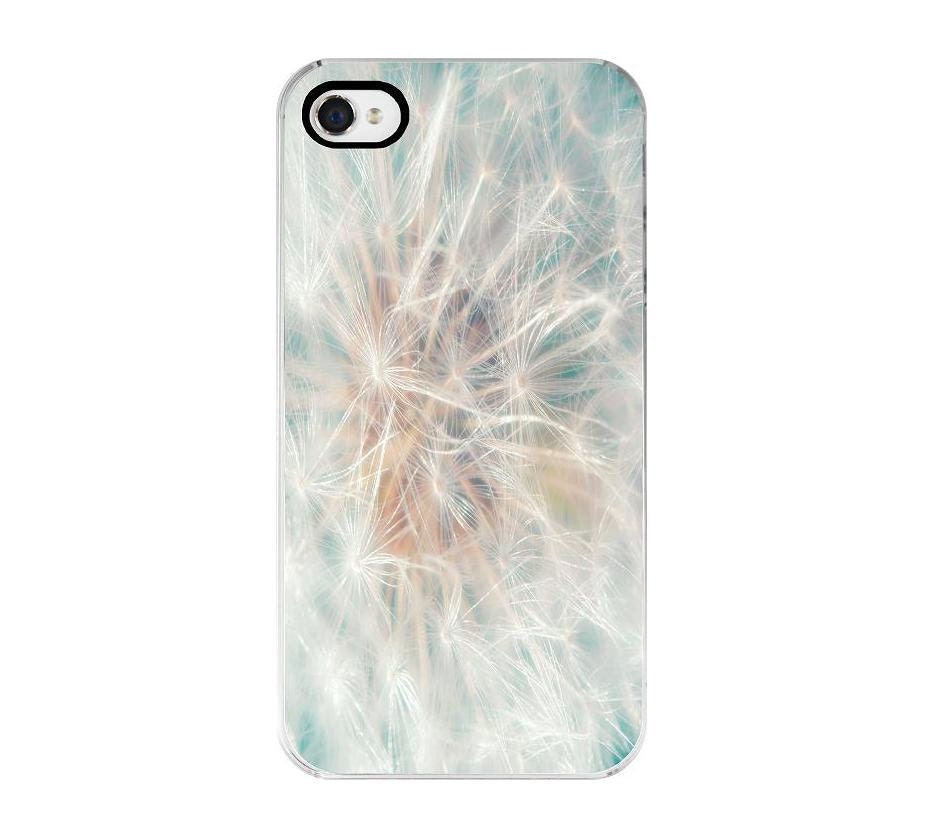 Dandelion iPhone Case - Decorative Cover, Dreamy, Blue, White, Summer Time, Summer Trends, Girly
