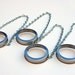 DIY Hanging Mason Jar Luminary Lantern Lids - Set of 4