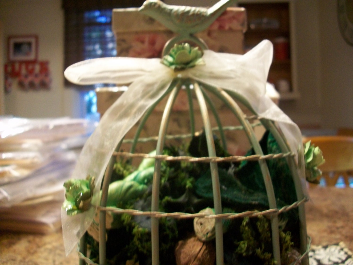 Shabby Chic Potpourri Cage