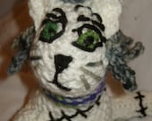 Soul Eater Dr. Franken Stein inspired amigurumi plush neko kitten stuffed animal anime otaku plush cat