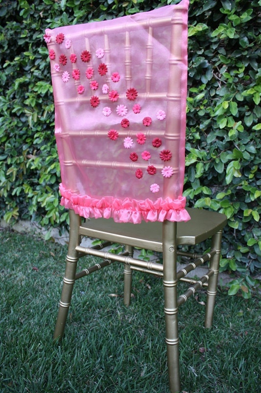 Chair Cover Decoration -For Birthday, Bridal Shower or wedding