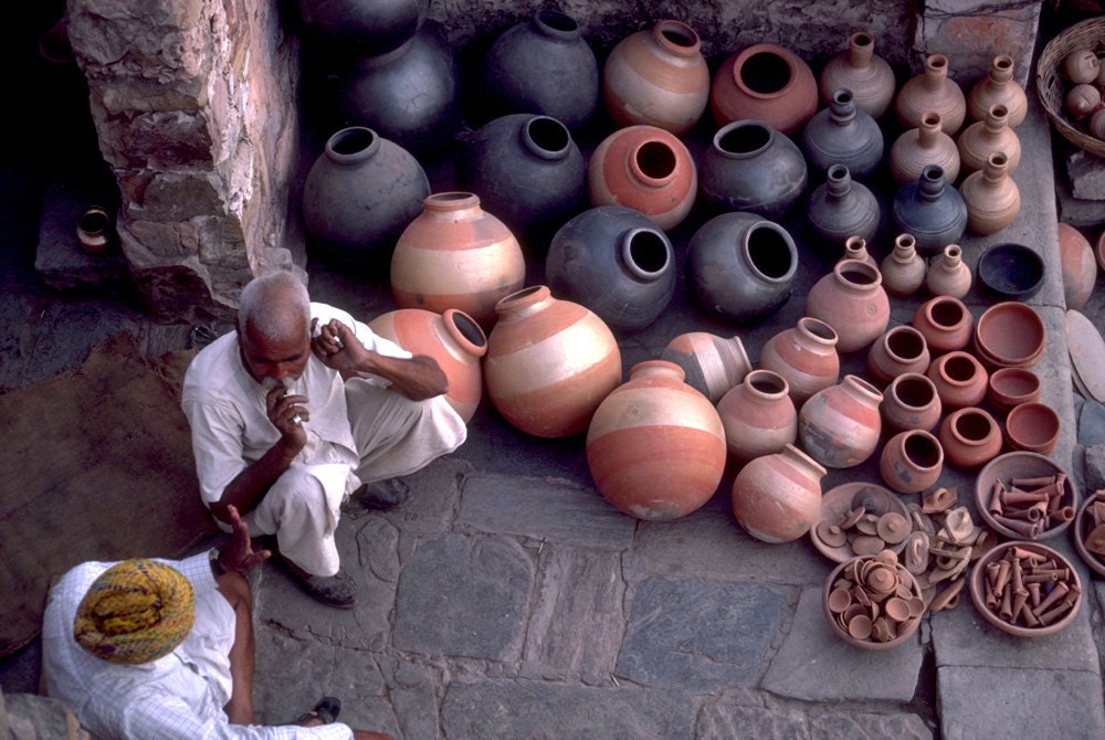 Pottery Vendor in Jaipur