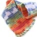 Scarf/Scarflet/Neckwarmer Crocheted in Rainbow Shades