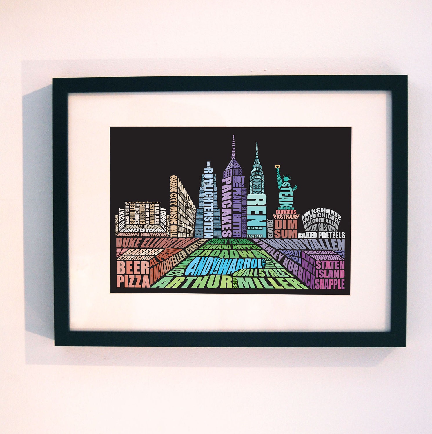 I Love New York Print A4 30x21cm