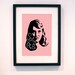 Sylvia Plath Print - part of author series