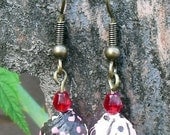 Ceramic cupcake earrings SALE