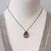 Tree of Life Necklace Life Tree Pendant Antiqued Little Bow - N040