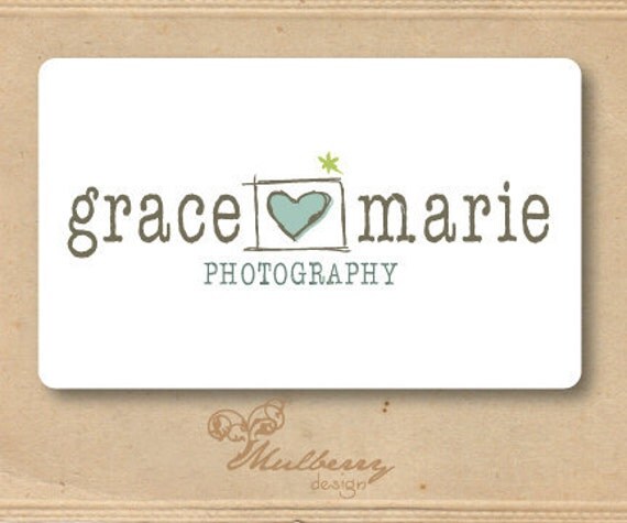 One Of A Kind Premade Logo Design, Will Not Be Resold (Includes Watermark and PS file) -RESERVED