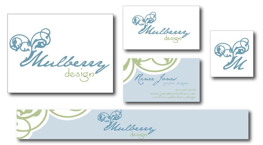 Custom/Professional Logo Design Package - includes logo, business card, banner, avatar