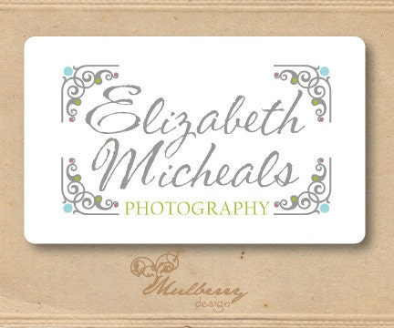 One Of A Kind Premade Logo Design, Will Not Be Resold (Includes Watermark)