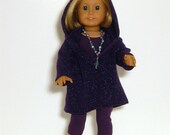 Necklace, Tee, Leggings, Shoes and Purse for American Girl, Bitty Baby and Teddy Bears