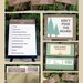 Camp Birthday Invitation & Printable Party Collection, EDITABLE text PDF file - you personalize at home with Adobe Reader