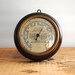 Vintage Barometer - Solid Wood Weather Station