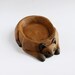 Vintage Wooden Cat Tray